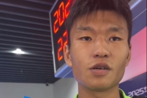 首次代表国安首发，李睿跃：给自己打50分，比赛强度和训练不同