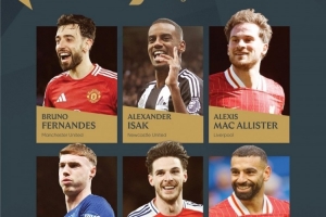 花落谁家？PFA颁奖典礼明天凌晨0点直播，将公布年度最佳球员