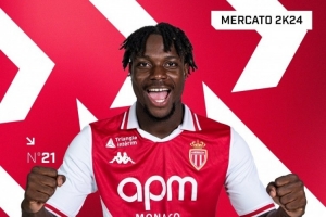 迪马：佛罗伦萨商谈租借+选择买断摩纳哥19岁前锋伊莱尼赫纳