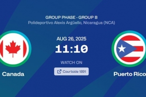 乔治+米勒VS老六！小组赛最后一轮加拿大和波多黎各正面对决争第1