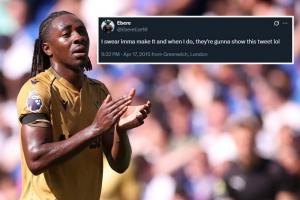 如你所愿！埃泽10年前社媒：等我成功了，你们肯定会找出这条推文