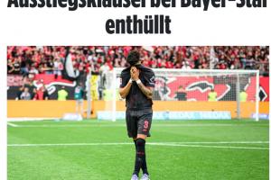 解约金6500万欧！体图：药厂后卫因卡皮耶赛后落泪，可能夏窗离队