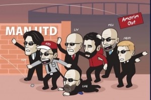 今日趣图：在输给英乙第4后，阿莫林今晚迎来对英冠冠军的生死战