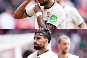 回应转会传闻？帕奎塔进球后，亲吻了西汉姆联的队徽