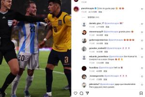 球迷笑疯了🤣麦卡晒冲突视频：你不是这样，因卡皮耶回复：宝贝