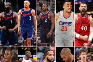 球迷晒快船新赛季阵容：谁能在七场系列赛里击败这支球队？