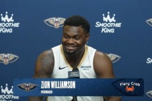 锡安：球队需要我变成什么角色我就是什么角色 义不容辞！