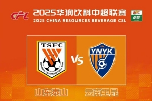 2025华润饮料中超联赛第26轮山东泰山队主场赛事票务公告