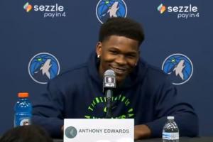 最想念的队友？爱德华兹：我的尼格范德彪和奥科吉