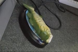 太会整活了😂阿隆索赛后收到“一条鱼”，嘴里不停喊Hala马德里