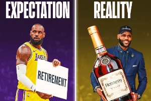 詹姆斯“决定二”之 我将要把我的天赋带到……