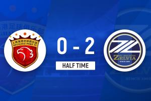 半场-傅欢乌龙相马勇纪破门 上海海港0射门暂0-2町田泽维亚