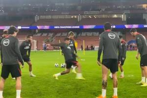 科贝：马竞对阿森纳非常不满，在酋长球场训练结束后没有热水洗澡