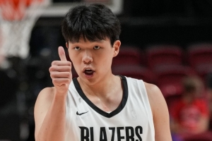 媒体人：阿夫迪亚球商高 提前预判对手的防守 给杨瀚森传球够意思