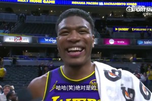 八村：清楚绝杀有效是因为我也在冲板！老詹确实抢了我的绝杀🤣