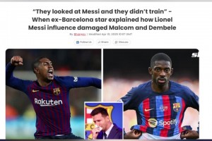 博阿滕：梅西在更衣室的行为给年轻球员树立了糟糕的榜样👀