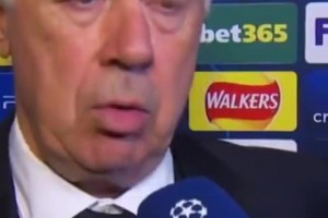 还有翻盘希望吗？安切洛蒂：我们逆转过很多次，这次也必须做到