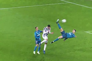 皇马：这是一脚，让对方球迷都为之鼓掌的倒钩！