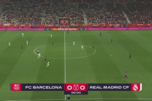 【集锦】国王杯-孔德加时绝杀 巴萨3-2皇马夺队史第32座国王杯