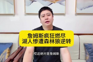 大史：詹姆斯攻防拉满燃尽了！湖人五驴战术失败，惨遭群狼逆转！