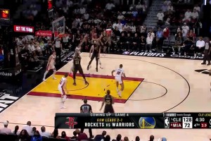 炮拳警告！波特戏耍防守打板命中分差来到58分