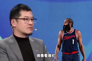 杨毅此前谈哈登：当他被寄予厚望时却表现失常，被看低时又很坚韧