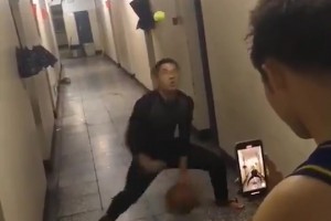 这是哪个学校，你们不要再内涵恩比德啦！