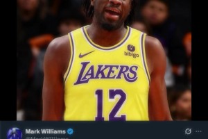 有你在可能就赢了？湖人被淘汰后，马威第一时间发推，给出一个意味深长的表情