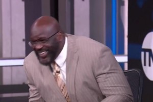 边说边吐🤣奥尼尔：我从没想过会这么说，但戈贝尔打出了统治力