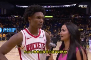 从小是勇士球迷！阿门赛后打趣：我的家人也在这里，但今天现场观众有点烦人