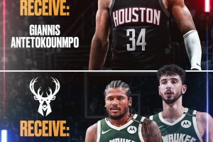 感觉有点亏啊！美媒交易模拟：火箭可用杰伦-格林+申京+三首轮去换字母哥😳