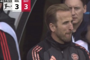 堪比坐过山车！凯恩本场比赛表情变化😂