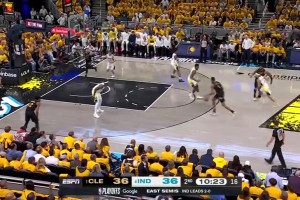 这轮系列赛每场分差必到20分！骑士25-4超级进攻打花步行者