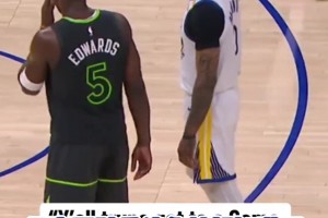 爱德华兹比赛期间对话佩顿：你们就想拖到G6等库里回来