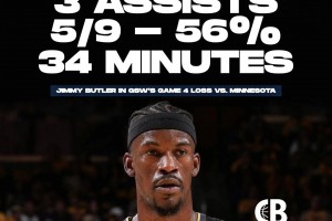 说好的40分，怎么就14分？巴特勒全场仅9次出手，末节0出手