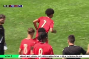 传承！14岁迷你罗身穿7号球衣，上演葡萄牙U15首秀