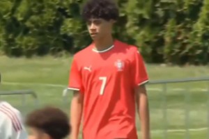 【集锦】友谊赛-迷你罗替补上演首秀！U15葡萄牙4-1战胜日本U15