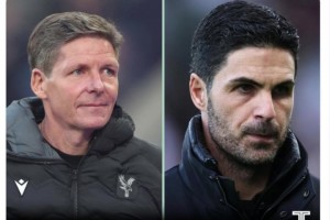 社区盾杯不算吗?博主:水晶宫主帅已经和阿尔特塔冠军数量一样多了