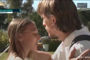 看哭了！这是莫德里奇在皇马的最后一天