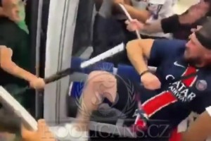 激烈！国米和巴黎球迷在慕尼黑发生冲突..... 👊