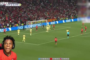 甲亢哥看C罗进球激动表示：他早知道球会落在哪，这是我的GOAT！