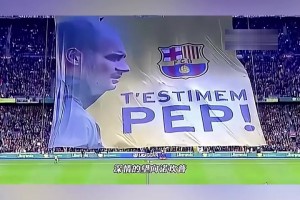 男人的浪漫！瓜帅巴萨最后一场，梅西大四喜致敬！