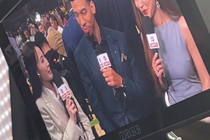 孟超和玲安你选谁？周玲安晒前方NBA采访视频