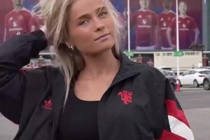 摇摇又晃晃~卡里乌斯老婆晨间路跑展示完美身材🥰