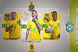 这一场比赛他也竭尽全力了！内马尔后的巴西领军人物会是谁呢？