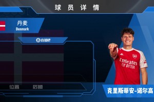 HWG！阿森纳闪电签下丹麦高塔后腰，一起欣赏诺尔高个人集锦🔥