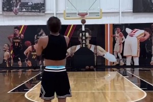 依然在打磨技术！吹杨的运球和出手速率越来越快了！