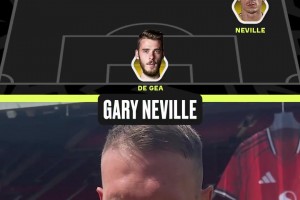 菲尔-琼斯的曼联最佳阵容里有B费没C罗啊，你小子在搞事情🫠