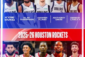 火星撞地球🤯独行侠和火箭新赛季阵容PK！七场系列赛谁能赢？