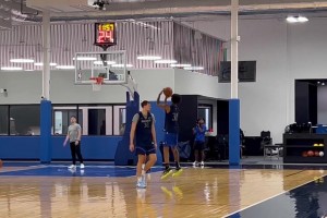 这就是状元天赋！弗拉格侧翼三分训练，1分多钟9投全中！